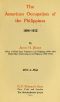 [Gutenberg 36542] • The American Occupation of the Philippines 1898-1912